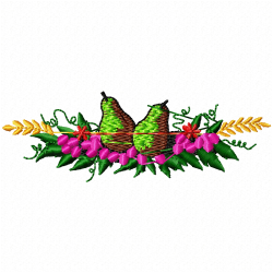 Pear Embroidery Design 1 Pear Embroidery Design 1